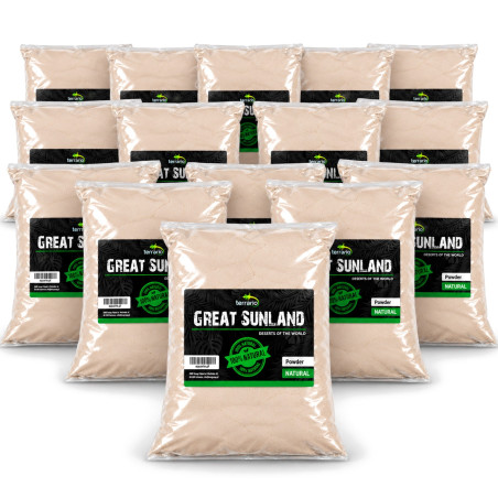 Terrario Great Sunland 15kg - biała glina do terrarium