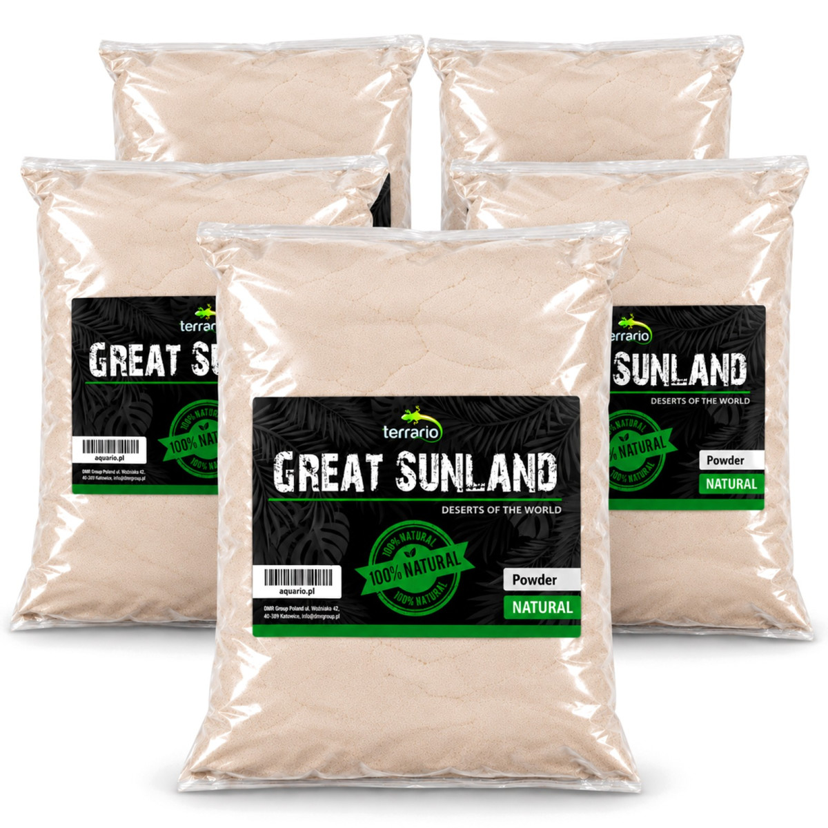 Terrario Great Sunland 5kg - biała glina do terrarium