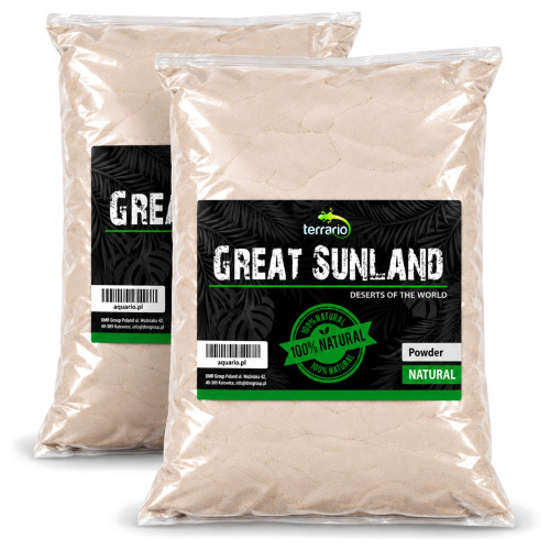 Terrario Great Sunland 2kg - biała glina do terrarium