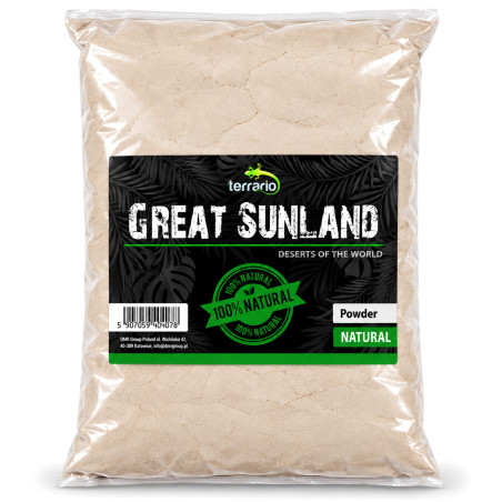 Terrario Great Sunland 2kg - biała glina do terrarium