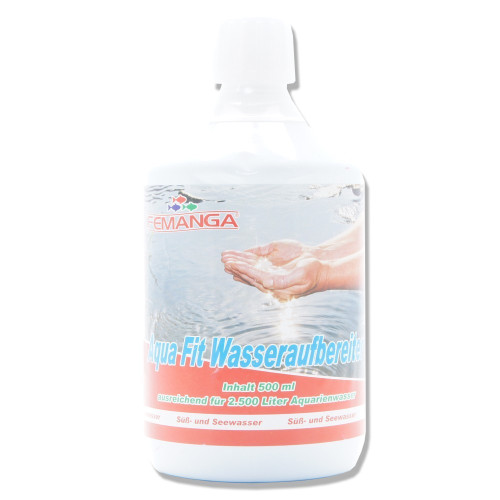 Femanga Aqua Fit Uzdatniacz 500ml - Krystaliczna woda, bez chloru