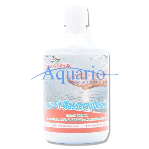 Femanga Aqua Fit Uzdatniacz 500ml - Krystaliczna woda, bez chloru