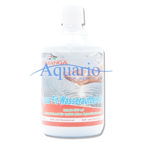 Femanga Aqua Fit Uzdatniacz 500ml - Krystaliczna woda, bez chloru