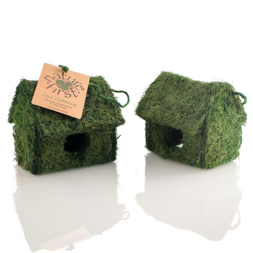 Nature First Coco Clubhouse | Naturalne schronienie z włókna kokosa dla gryzoni
