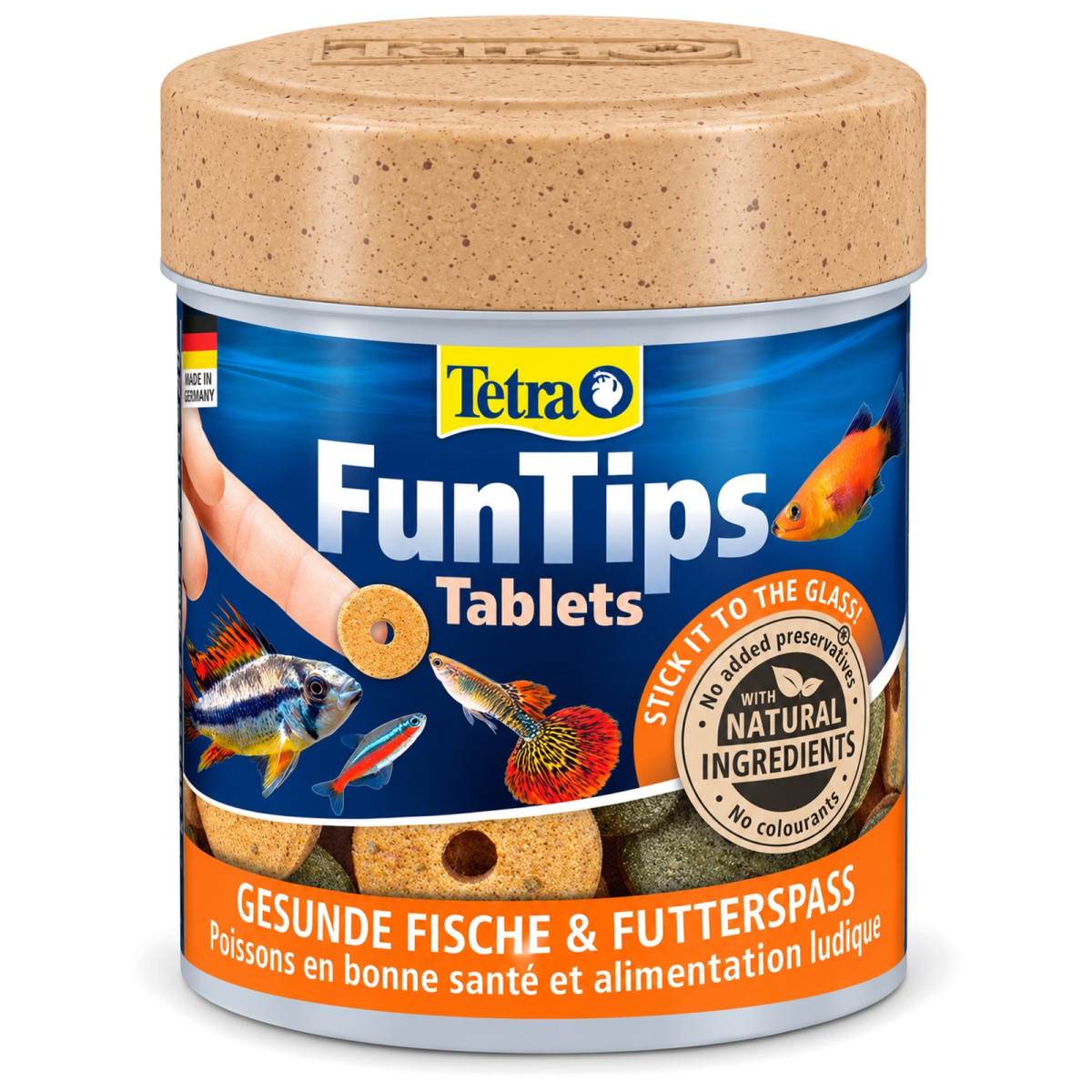 Tetra Funtips Tablets 75 - tabletki przyklejane na szybę