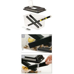 EXO TERRA Cricket Pen L Terrarium na karmówkę (30x20,5x19,5cm)