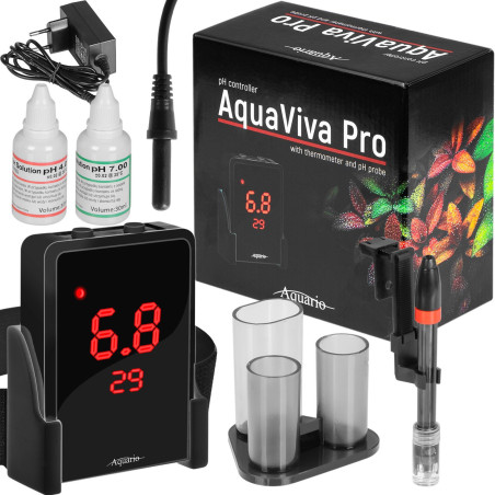 Aquario Exclusive 2.0 - zestaw CO2 z elektrozaworem i komputerem pH Kompletny zestaw CO2 do akwarystyki słodkowodnej.
