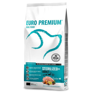 Euro Premium Adult Sterilized - sucha karma dla psa po sterylizacji z kurczakiem 2 kg