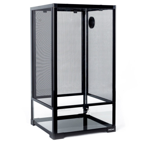 Repti-Zoo Glass Terrarium NET 40x40x75cm - szklane terrarium z metalową siatką
