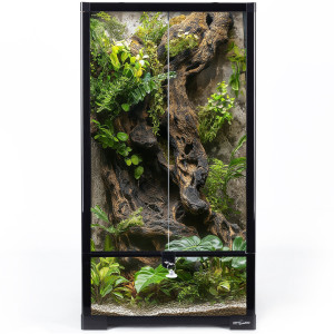 Repti-Zoo Glass Terrarium NET 40x40x75cm - szklane terrarium z metalową siatką