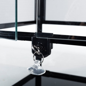 Repti-Zoo Glass Terrarium NET 40x40x75cm - szklane terrarium z metalową siatką