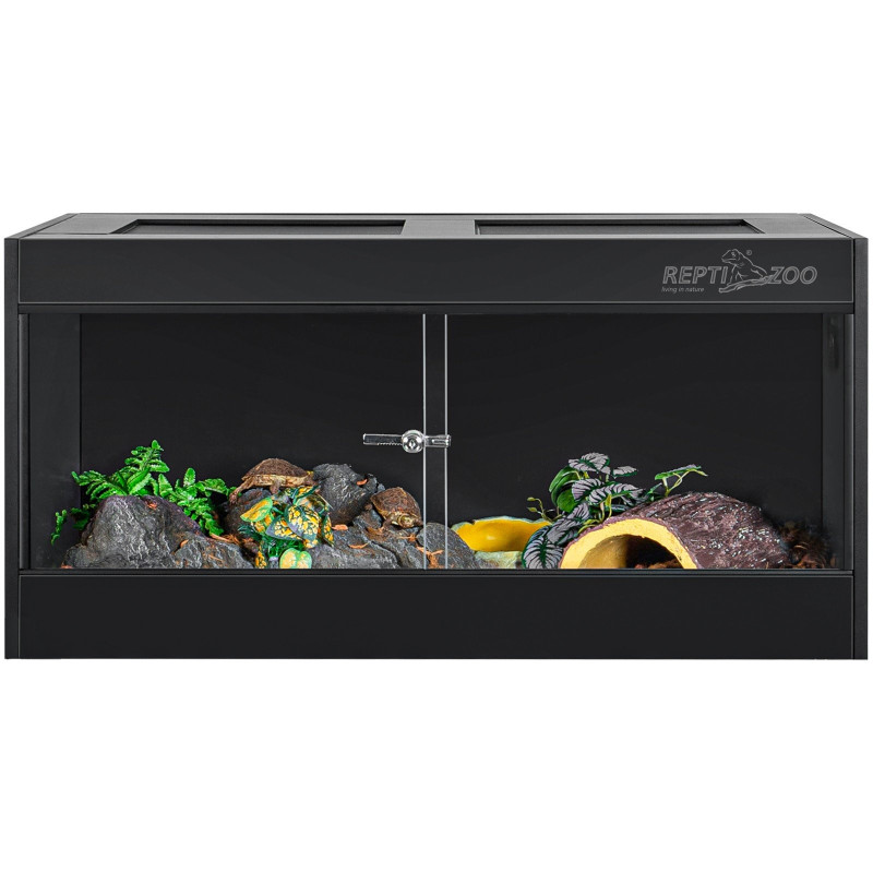 Repti-Zoo Terrarium PVC 90x45x45cm  odporność na wilgoć, nie chłonie wody i łatwe czyszczenie.