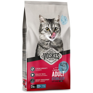 Voskes Adult Sterilized Salmon - sucha karma dla kota po sterylizacji z łososiem 2kg