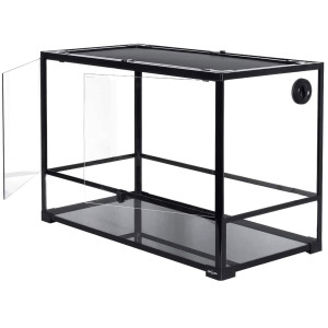 Repti-Zoo Glass Terrarium 90x45x60cm - szklane terrarium z metalową siatką