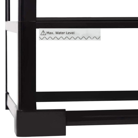 Repti-Zoo Glass Terrarium 90x45x60cm - szklane terrarium z metalową siatką
