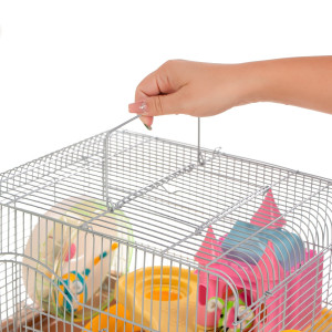 Furrever Friends Miku Castle - klatka dla małych gryzoni kompletny zestaw