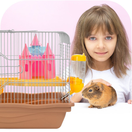 Furrever Friends Miku Castle - klatka dla małych gryzoni kompletny zestaw