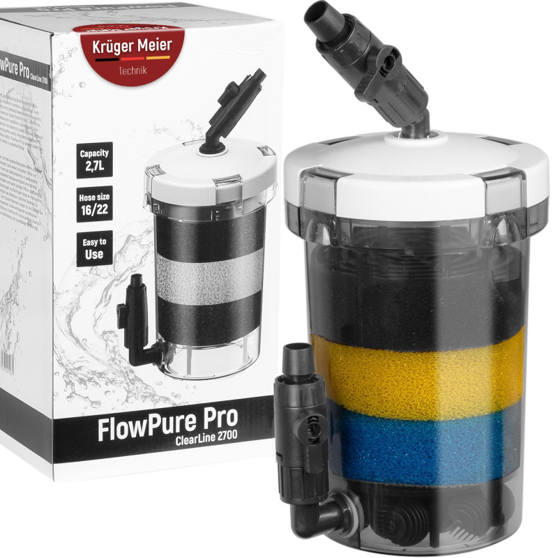 Kruger Meier FlowPure Pro 2700 - prefiltr kubełkowy zewnętrzny 16/22