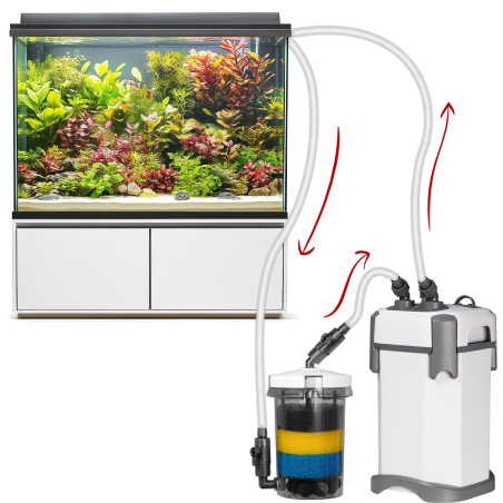 Kruger Meier FlowPure Pro 2700 - prefiltr kubełkowy zewnętrzny 16/22