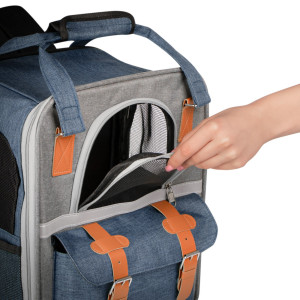 Furrever Friends Citfit Blue - plecak transporter dla kota i psa