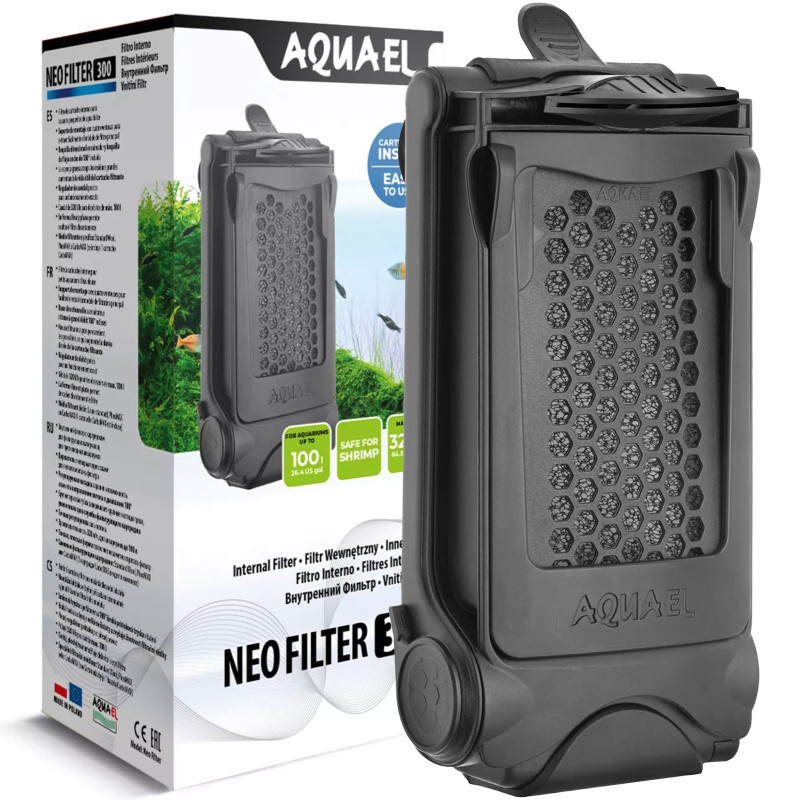 Aquael Neo Filter 300 - kompaktowy filtr wewnętrzny 320l/h