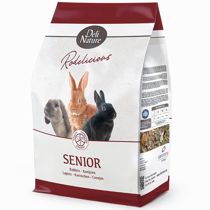 Deli Nature Rodelicious Senior Rabbits - mieszanka dla starszych królików 2,5kg