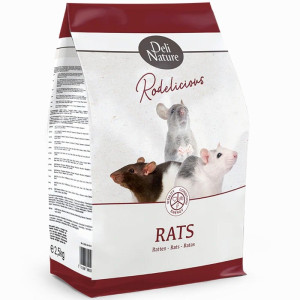Deli Nature Rodelicious Rats - mieszanka dla szczurów owocowo-warzywna 2,5kg