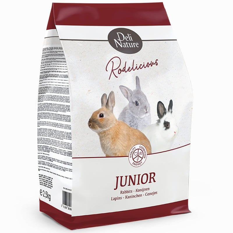 Deli Nature Rodelicious Junior Rabbits - mieszanka dla młodych królików 2,5kg