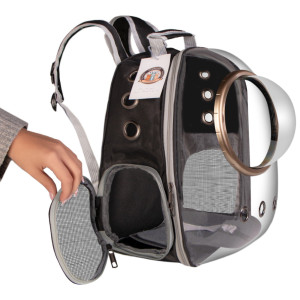 Furrever Friends CatVision UFO Black - plecak transporter dla kota i psa