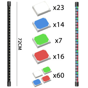 Kruger Meier LAFLORA S-Line 80 - świetlówka LED 72cm