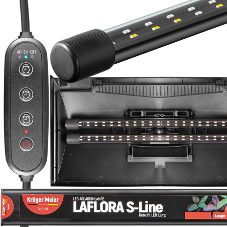 Kruger Meier LAFLORA S-Line 80 - świetlówka LED 72cm