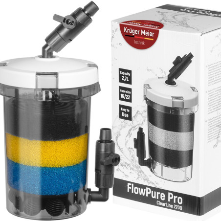 Kruger Meier FlowPure Pro 1600 - prefiltr kubełkowy zewnętrzny 16/22