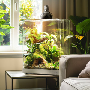 Terrario Biosphere Light - oprawka na żarówki grzewcze