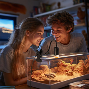 Terrario Long ReptiSun Temperature Control - lampa z termostatem