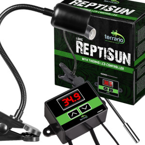 Terrario Long ReptiSun Temperature Control - lampa z termostatem