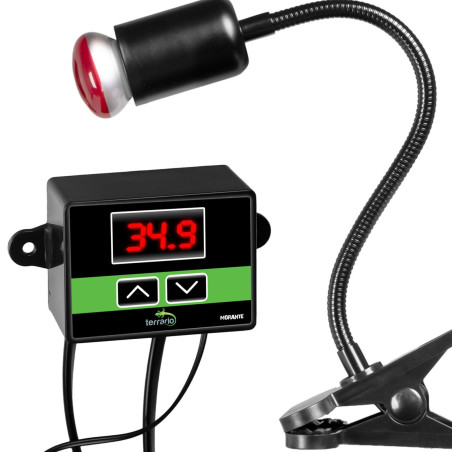 Terrario Long ReptiSun Temperature Control - lampa z termostatem