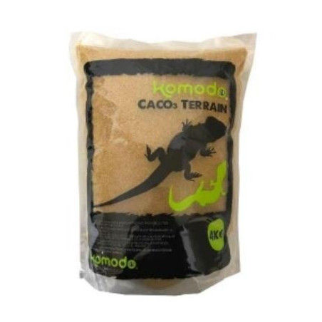Komodo CaCo3 Sand Caramel - jadalny piasek dla gadów