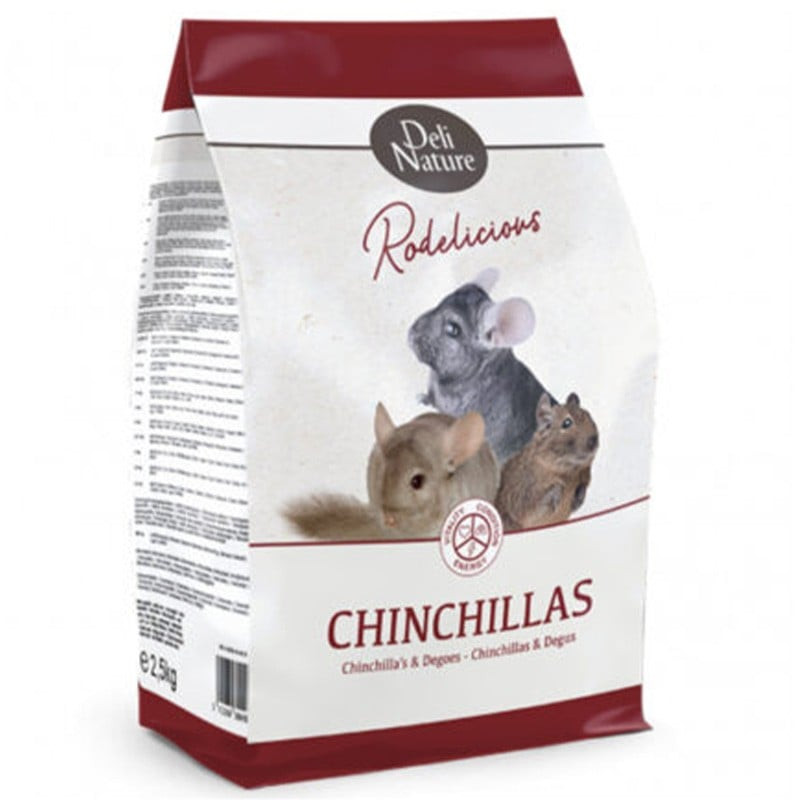 Deli Nature Rodelicious Chinchillas - karma dla szynszyli i koszatniczek 2,5kg