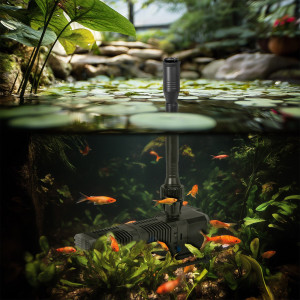 Kruger Meier FusionX 1200 - zestaw fontannowy z filtrem do oczka wodnego