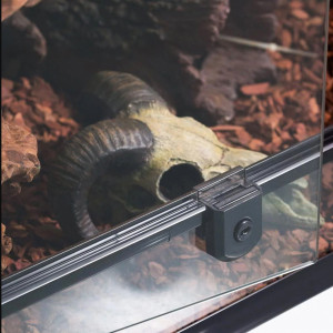 Repti-Zoo Glass Terrarium 60x45x60cm - szklane terrarium z metalową siatką