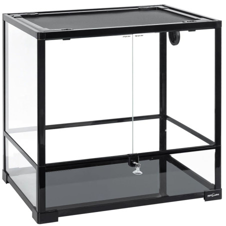 Repti-Zoo Glass Terrarium 60x45x60cm - szklane terrarium z metalową siatką