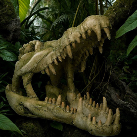 Terrario Crocodile Skull XL - czaszka krokodyla do terrarium 23x11x16 cm