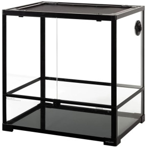 Repti-Zoo Glass Terrarium 60x45x60cm - szklane terrarium z metalową siatką