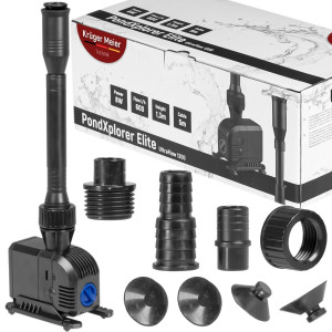 Kruger Meier PondXplorer Elite 1200 - fontanna z filtrem i pompą do oczka wodnego