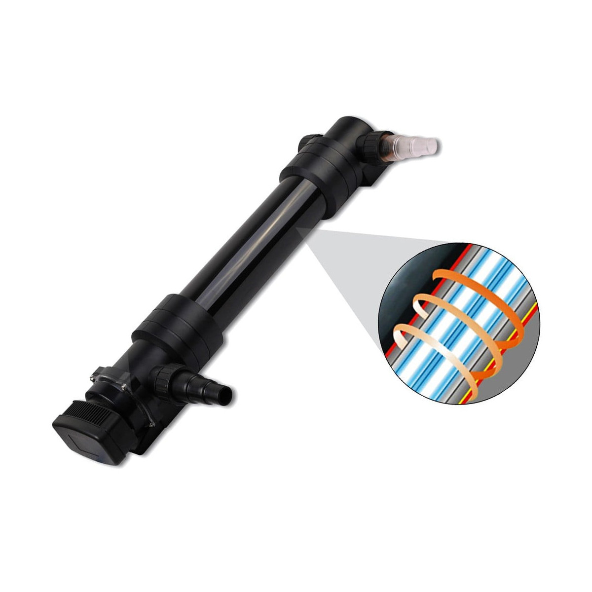 SunSun UV-C Lamp Clear 2 55W - sterylizator UV dla oczek wodnych i akwarystyki morskiej
