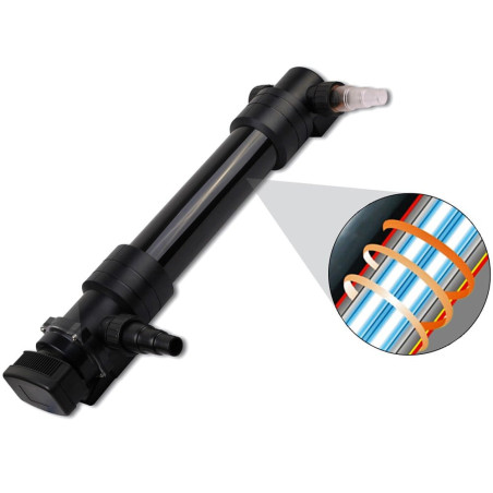SunSun UV-C Lamp Clear 2 55W - sterylizator UV dla oczek wodnych i akwarystyki morskiej