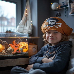 Kruger Meier Happy Starfish Set – Ozdoba z napowietrzaczem do akwarium