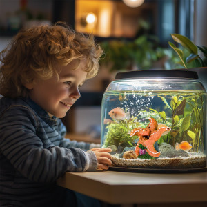 Kruger Meier Happy Starfish Set – Ozdoba z napowietrzaczem do akwarium