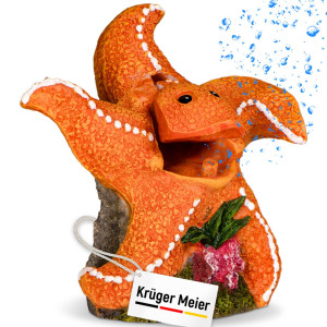 Kruger Meier Happy Starfish Set – Ozdoba z napowietrzaczem do akwarium