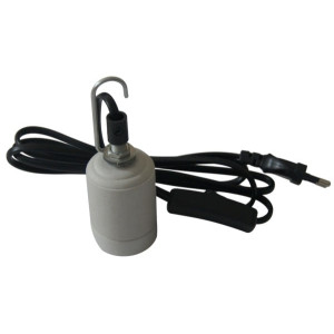 Repti-Zoo oprawka ceramiczna z kablem i wieszakiem